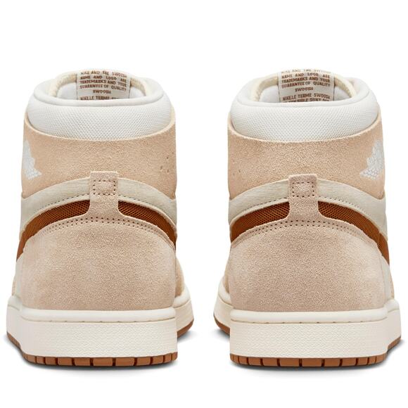 NWT Nike Air Jordan 1 Zoom CMFT 2 Men’s Shoes Sail/Legend Medium Brown Size 13